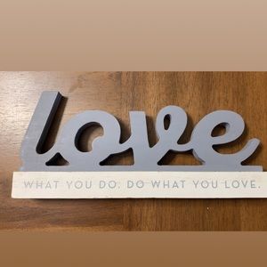 Love Sign for Desk or Home